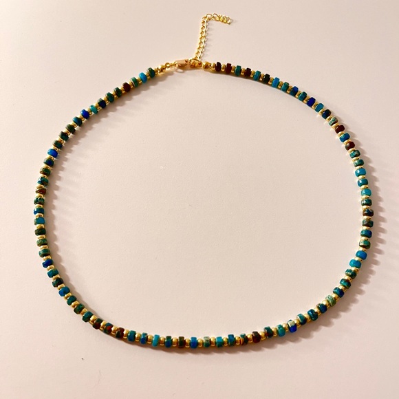 Jewelry - Ocean Jasper Beaded Choker Necklace